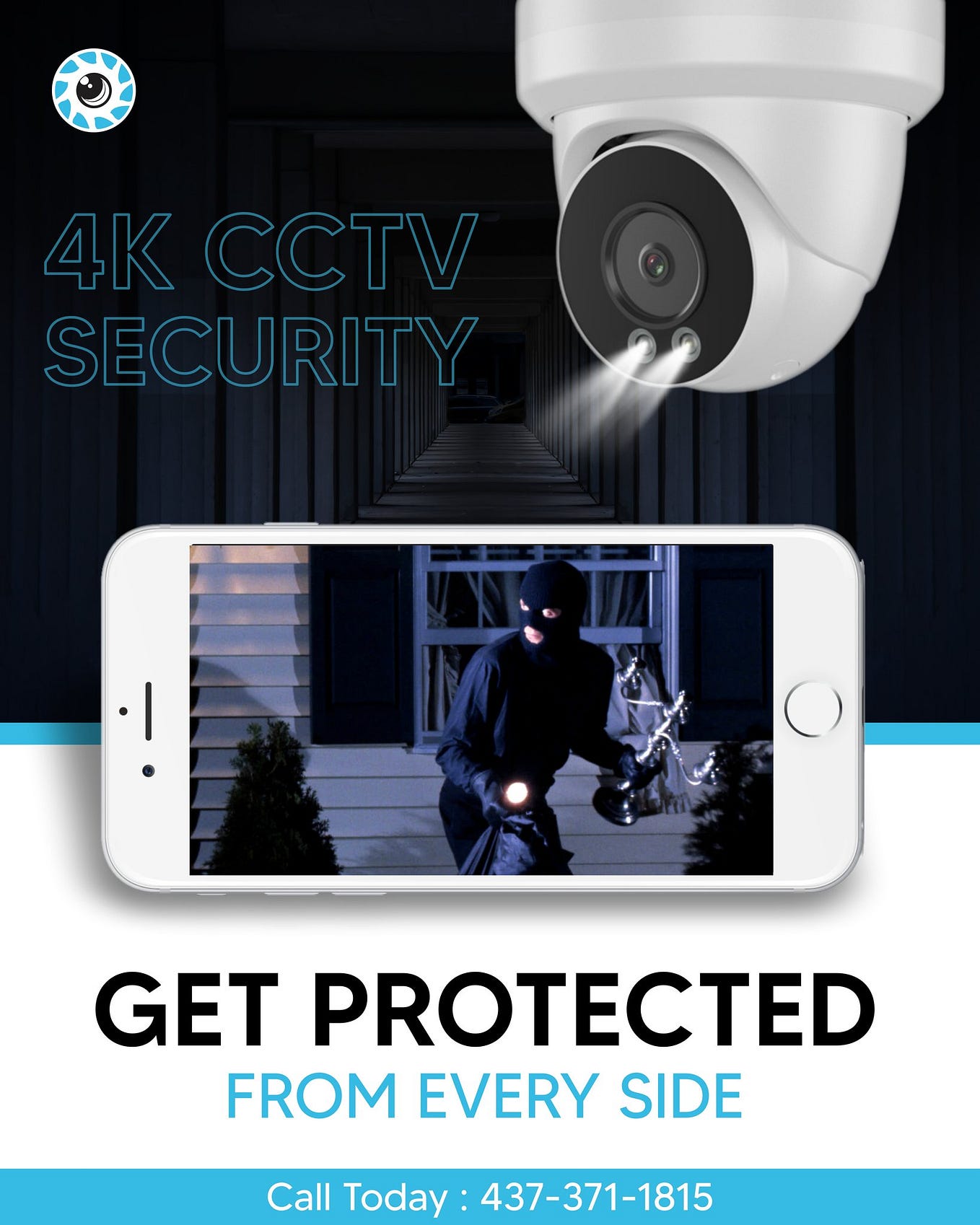 4K CCTV Camera in Brampton CCTV Cameras SS Solutions by Security Surveillance Solutions
