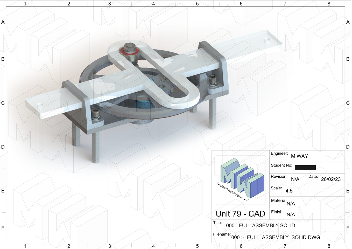 HNC Unit Engineering Design. For the Engineering Design module of my
