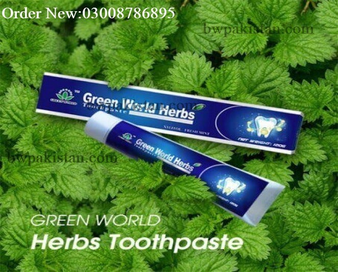 Green World Herbs Toothpaste Price in Pakistan | Benefits| 03008786895 ...