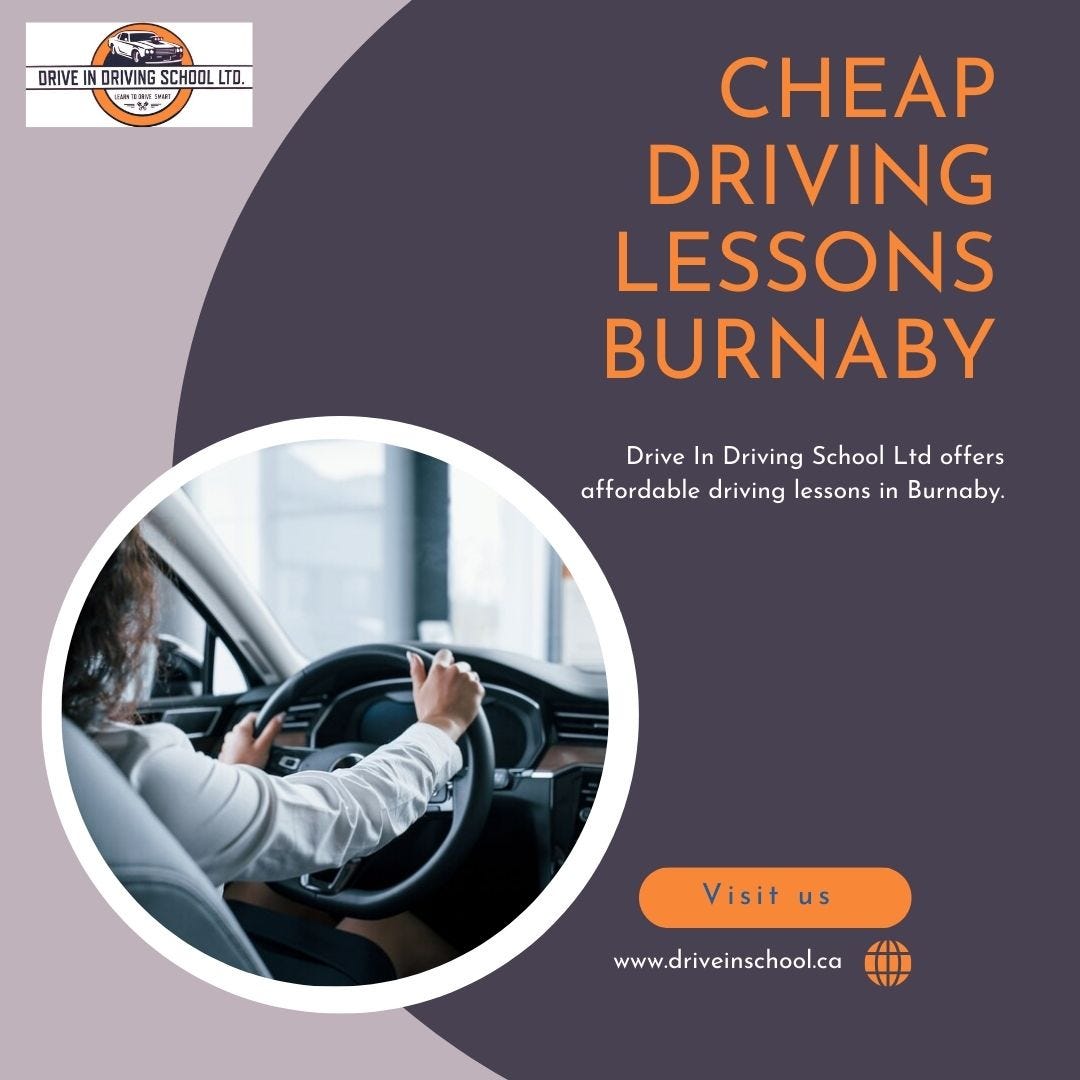 ICBC Driver Training Drive In Driving School Ltd Medium