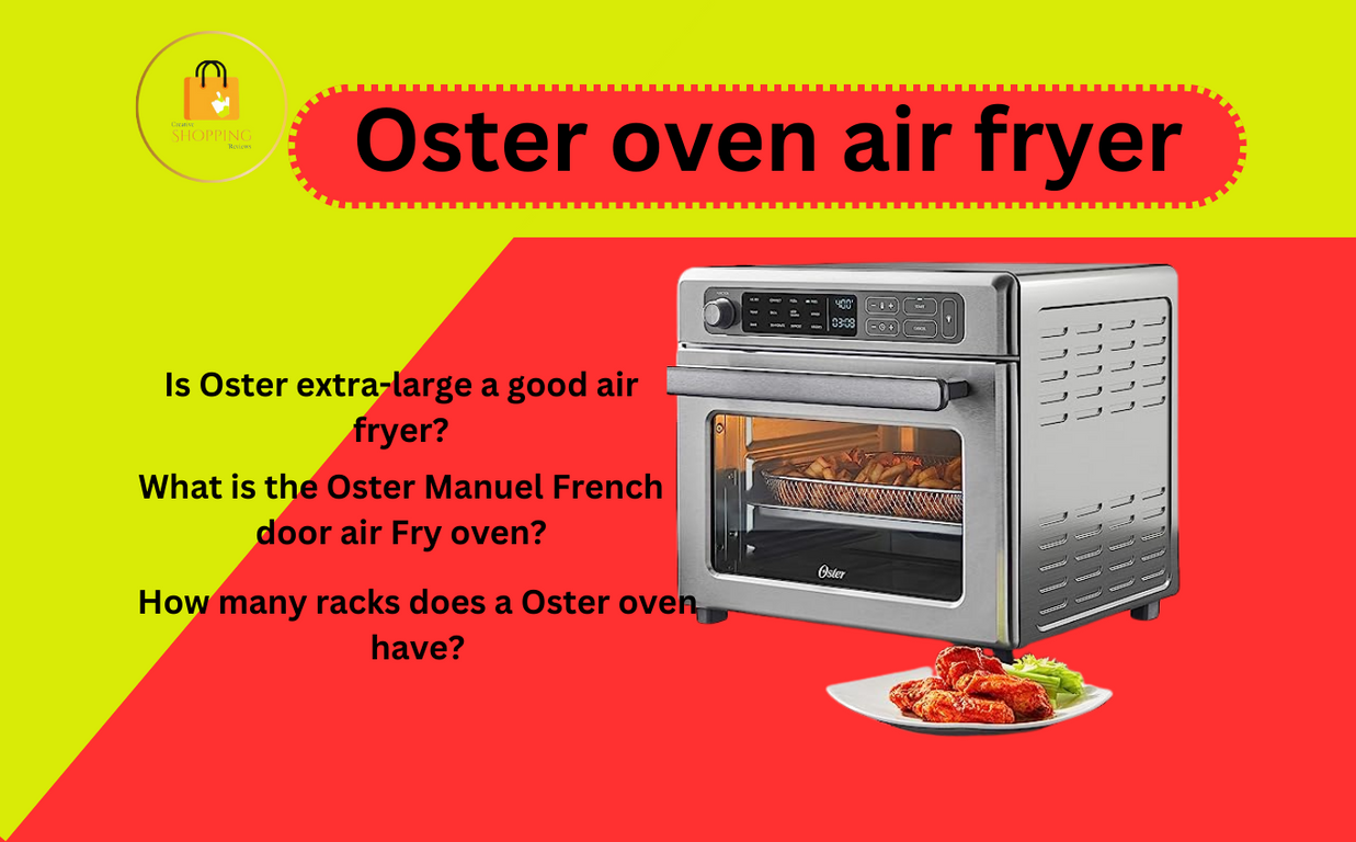 Oster Extra-Large French Door Air Fry Countertop Oven