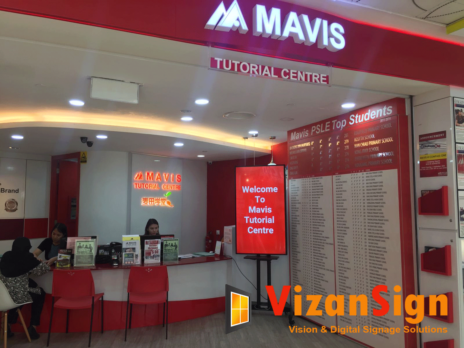 Digital Signage Singapore VizanSign Digital Signage Medium