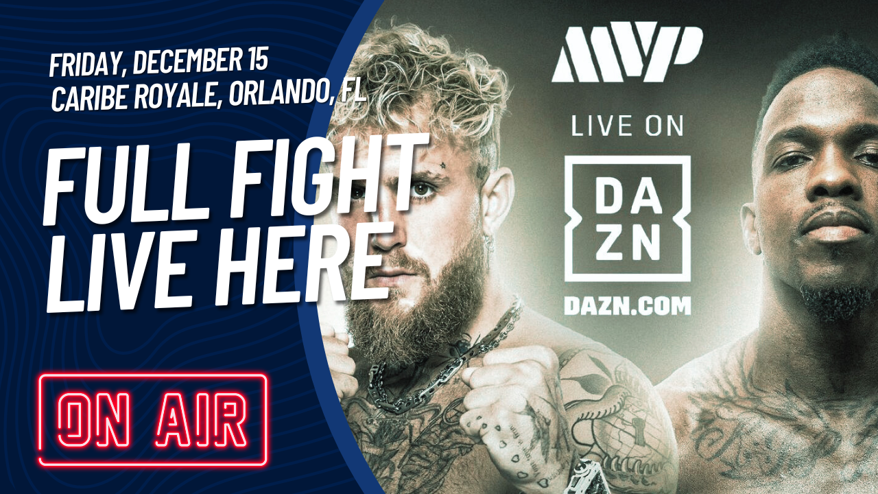 [LIVE==] Jake Paul vs Andre August Fight LIVE Broadcast Free