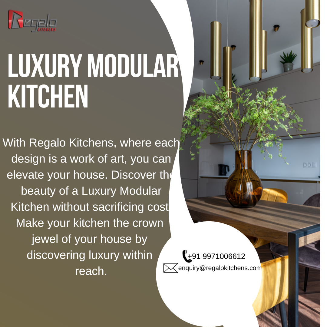 Small modular kitchen design | Regalo Kitchens Regalo Kitchens