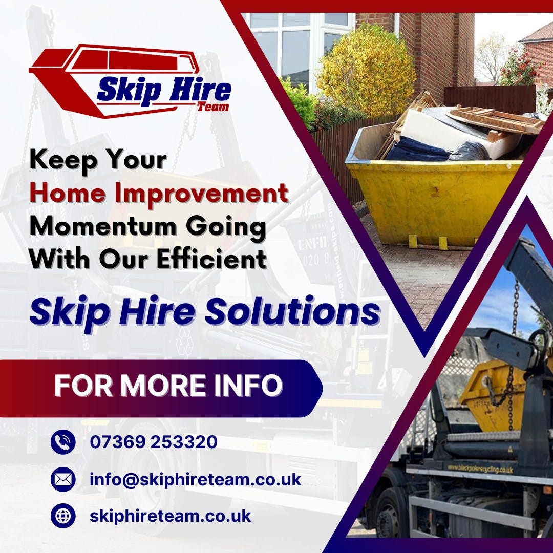 Best Skip Hire Service in UK Skip Hire Team by Skip Hire Team Apr