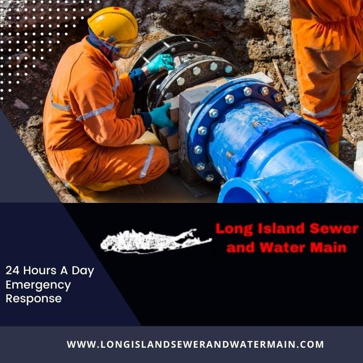 Pipe Burst Repair Sayville New York By Long Island Water And Sewer 