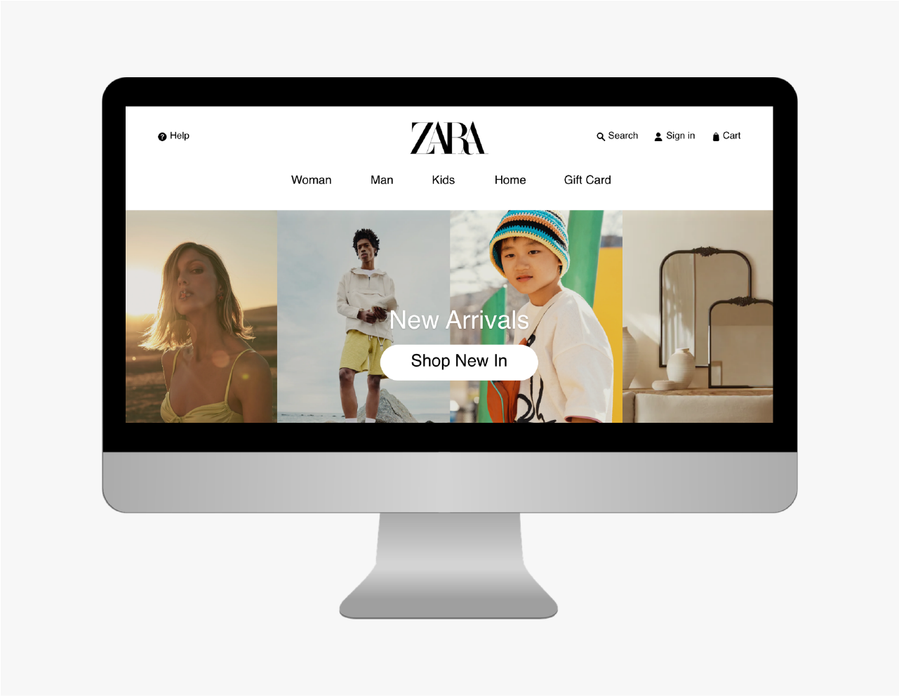 UX Case study: Redesigning Zara Website to improve its web presence and  user experience | by Mouchumi Gogoi | Bootcamp