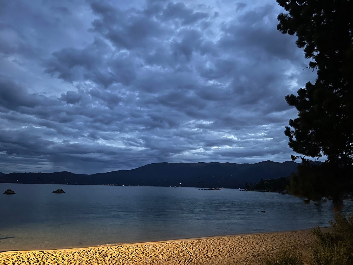 I Spent Three Weeks Working At Lake Tahoe