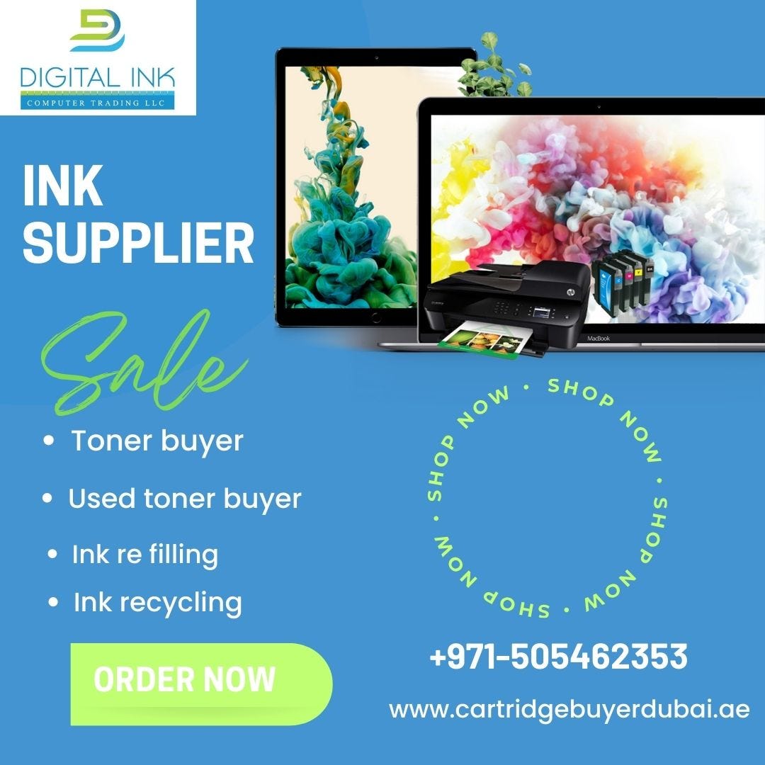 Find the Best Used Cartridge and Toner Buyer in Dubai - Digital Ink ...