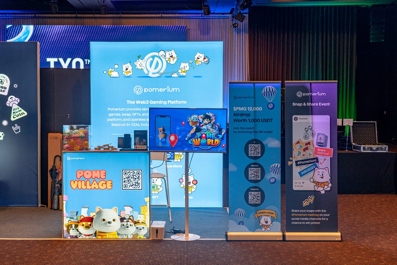 Pomerium Joins IXO 2024 to Introduce “Web3 Blockchain Game Platform for Everyone”