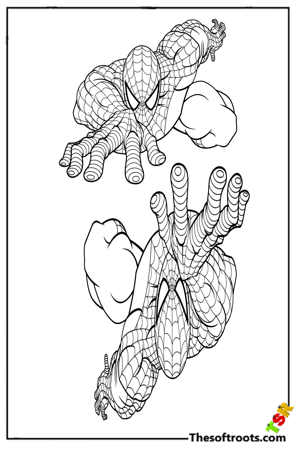 10 Creative Spider-Man Coloring Pages for Girls: Unleash Your Inner Superheroine