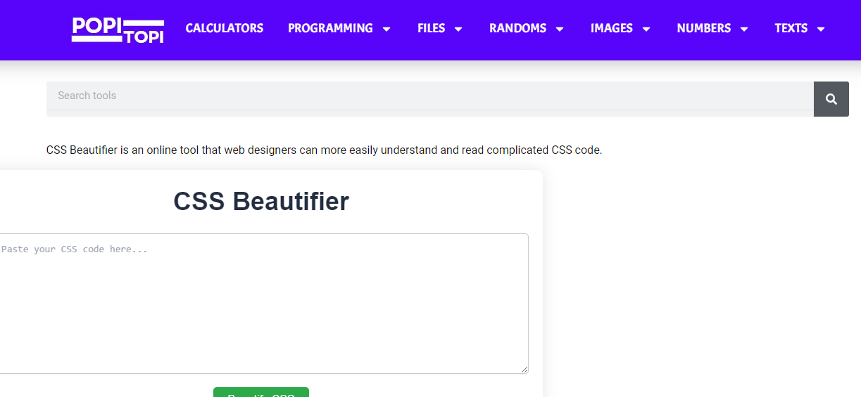 Free HTML Beautifier Online - Popitopi - Medium