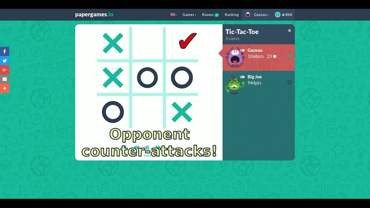 Play Online Gomoku — papergames.io by Paper Games Medium