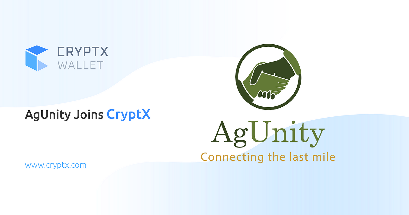 AgUnity Joins CryptX