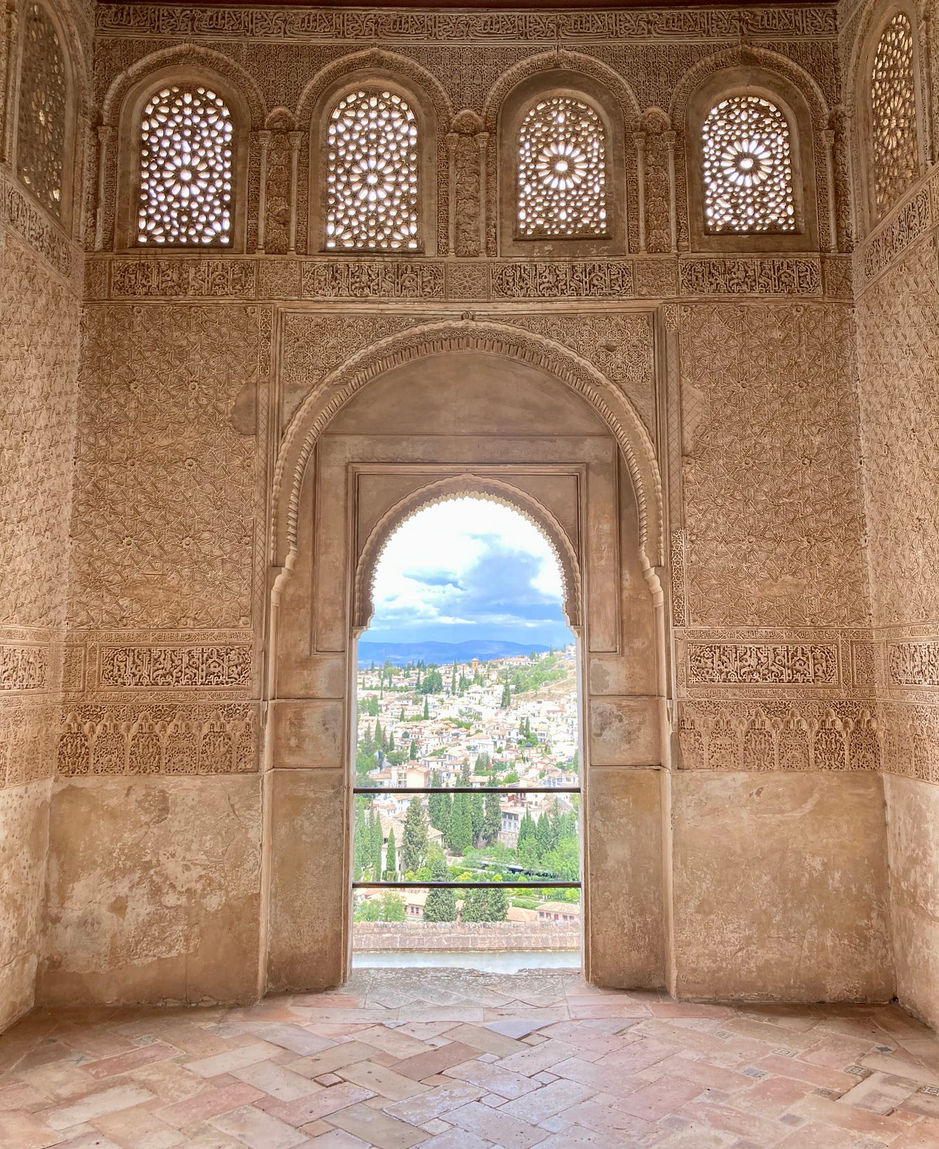 The beautiful Alhambra in Granada, Spain