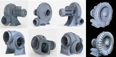 Fixed pitch axial fans are designed for steady state duty and are ...