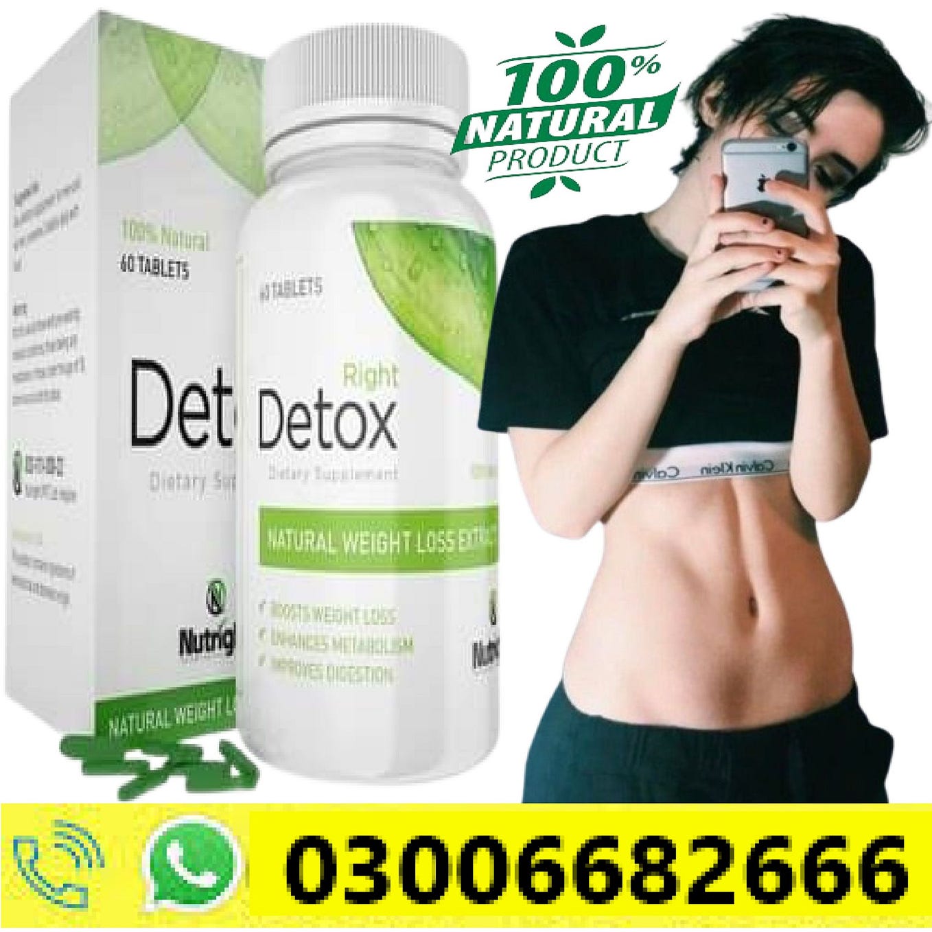 Right Detox Tablets in Islamabad — 03006682666 Natural Weight Loss