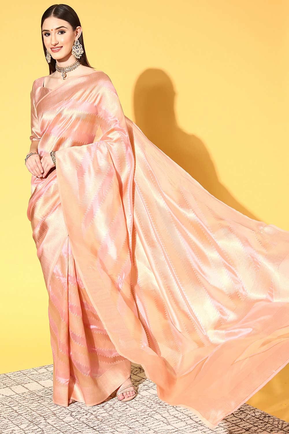 Mastering the Art of Draping: Pleated Saree Styles That Wow  by 