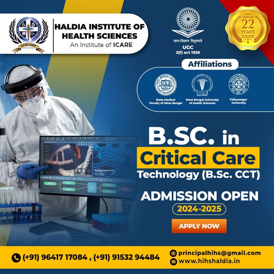 Best BSc In Critical Care Technology: Career Scope In 2024 & Beyond ...