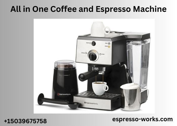 Best All In One Espresso Machine - EspressoWorks - Medium