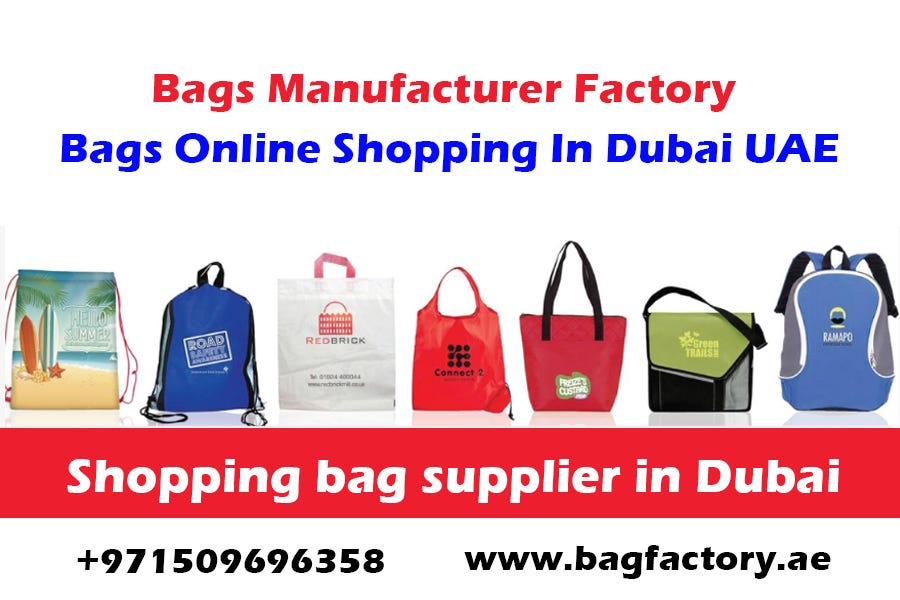 Non woven bag supplier in Dubai. by Jeny Shah Medium