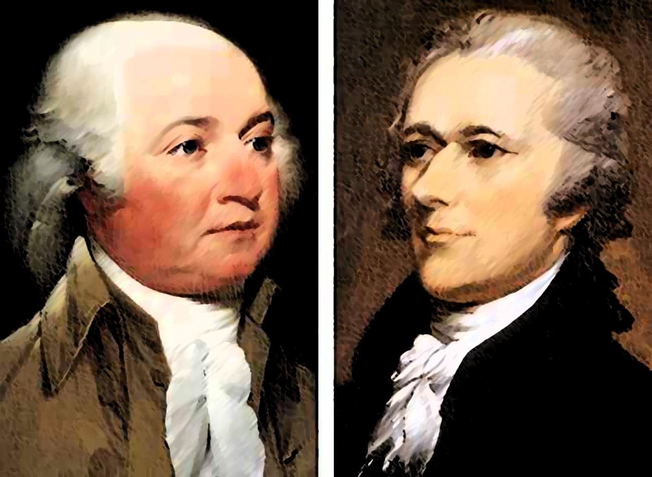 Alexander hamilton on sale and john adams