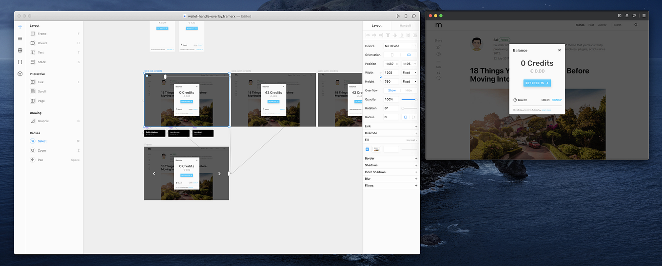Create a Basic Design System using Framer and an external React Library ...