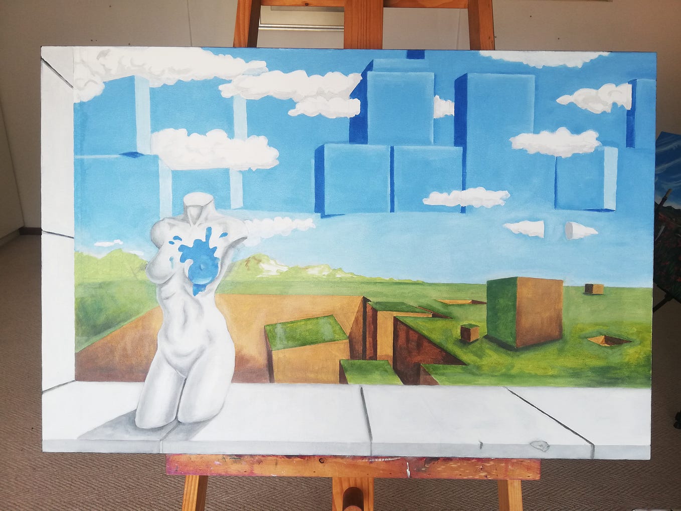 Would this painting be considered a copyright infringement? The design