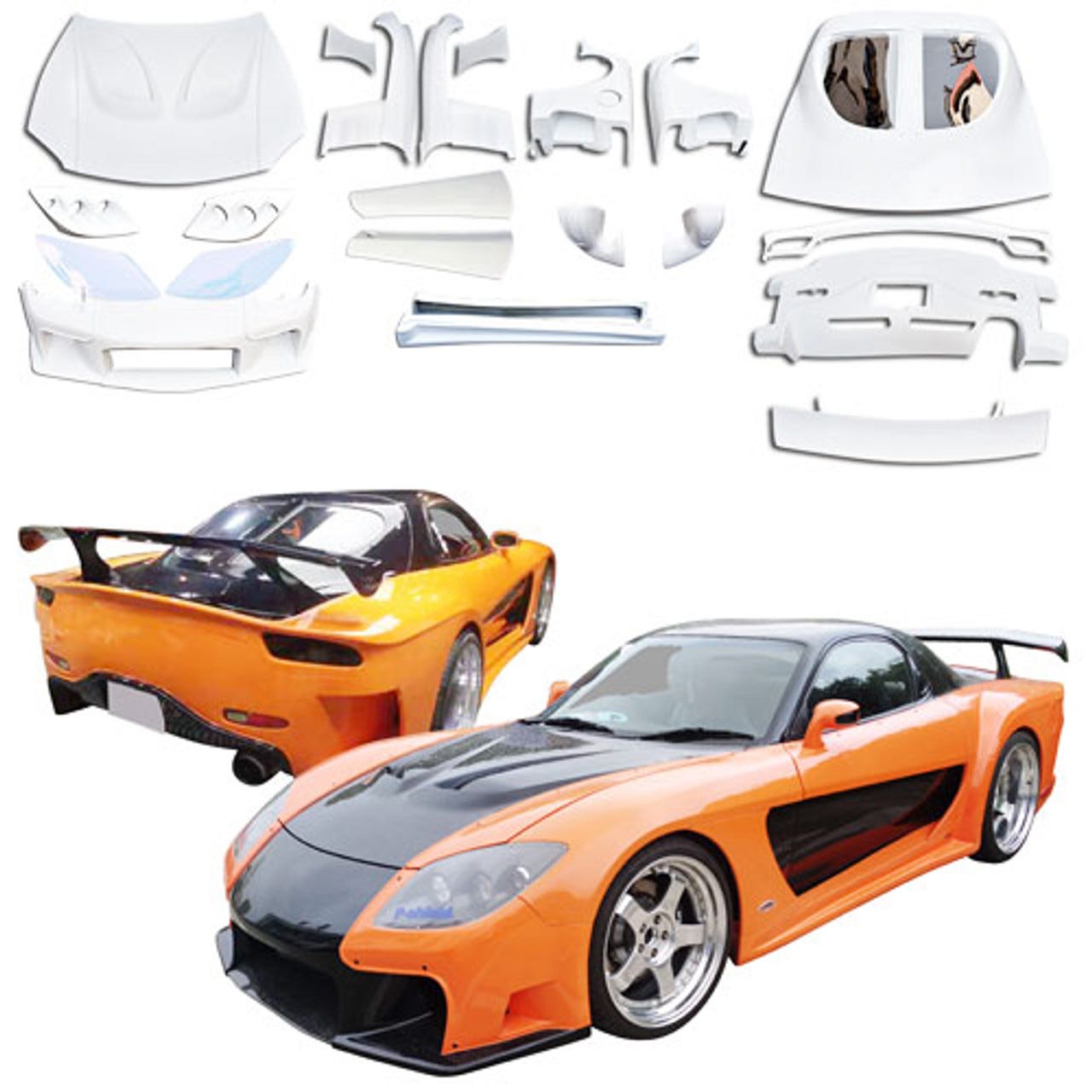 Mazda Rx7 Veilside Body Kit