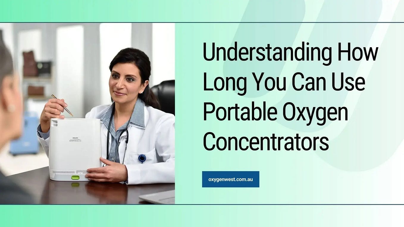 How Long Does a Portable Oxygen Concentrator Last? Oxygen West Medium