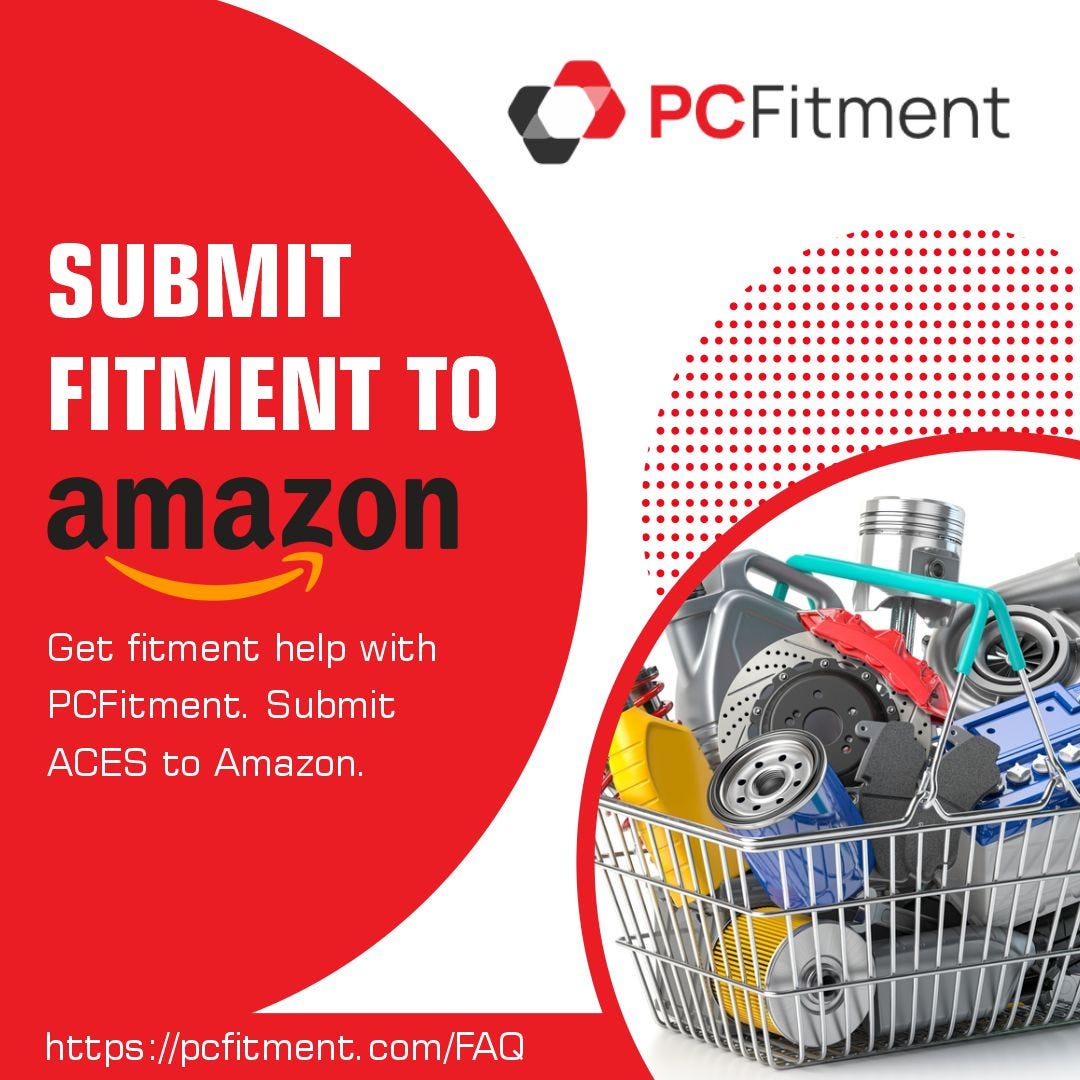 How to submit ACES to Amazon. When buyers search for parts on Amazon