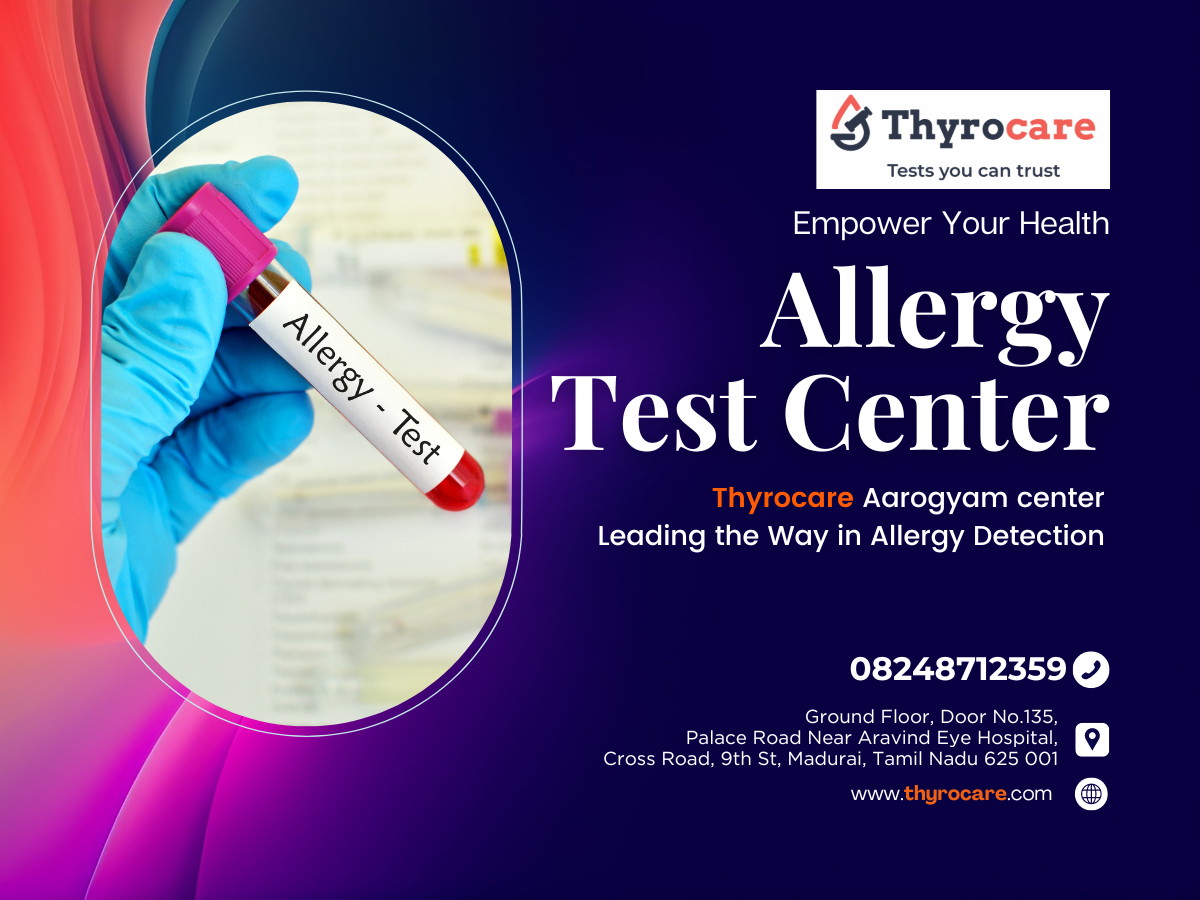 TSH Blood Test Center in Madurai. Your thyroid health plays a crucial