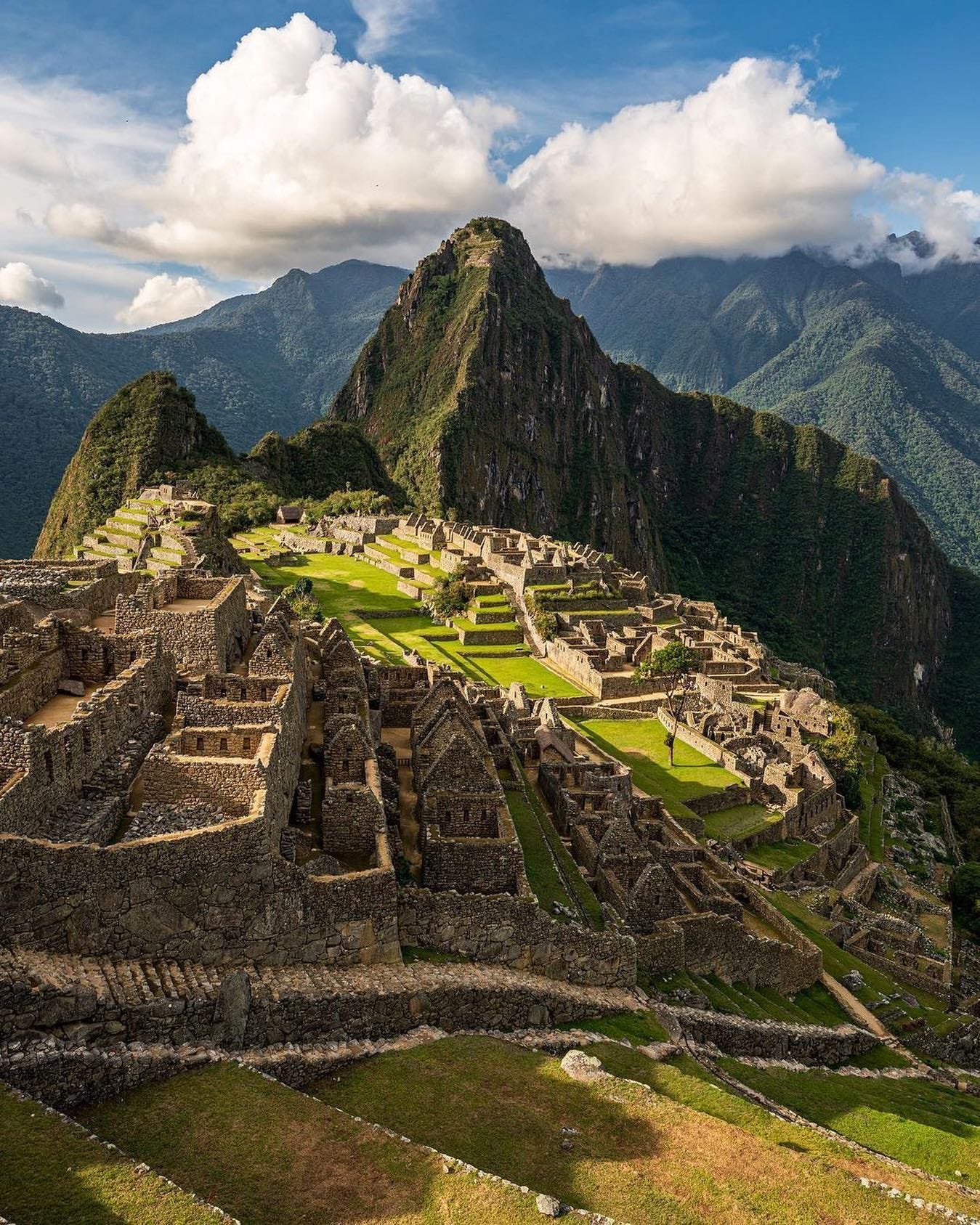 Machu Picchu Mountain Elevation. Mountain Machu Picchu is located west
