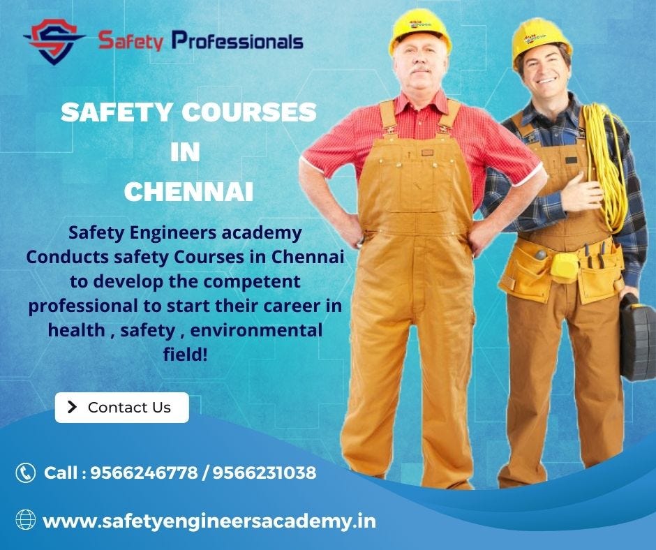 Nebosh Safety Course In Chennai Sunil S Medium 