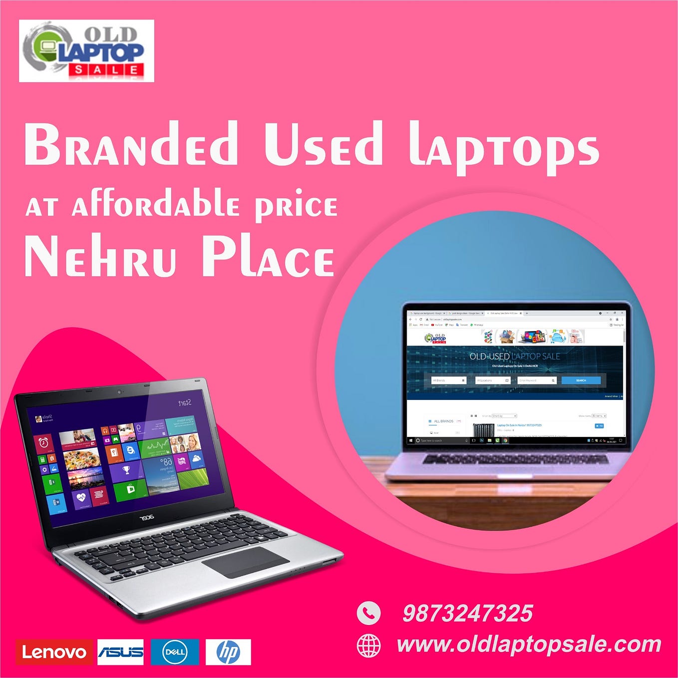 Branded Used Laptop Sale in Nehru Place Muskan verma Medium