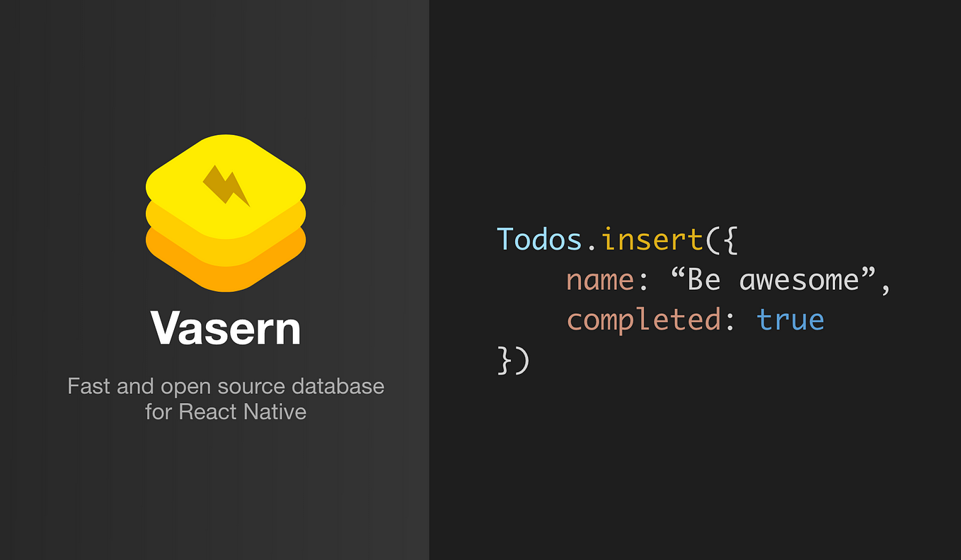 Vasern — A Fast, Lightweight and Open Source Data Storage for React