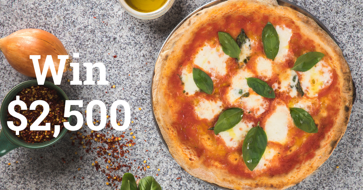 Win a Year of Free Pizza — AKA 2,500 in HEY BIANCA credit by Hey Bianca Medium