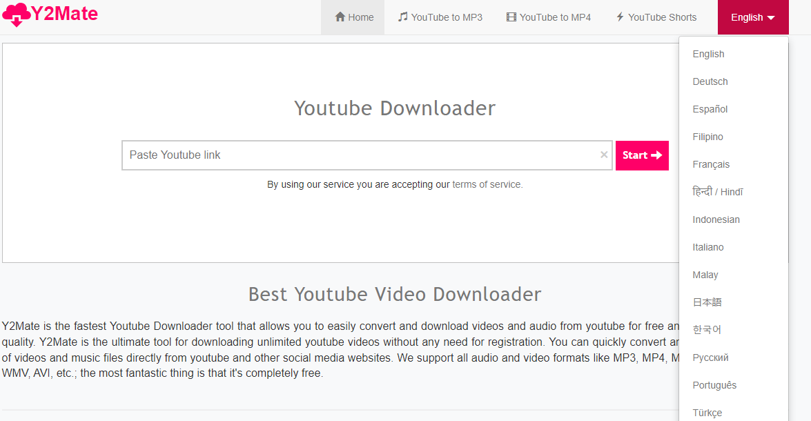 Y2Mate: Convert YouTube to MP3, MP4 Online for Free | by Julie fissher |  Sep, 2023 | Medium