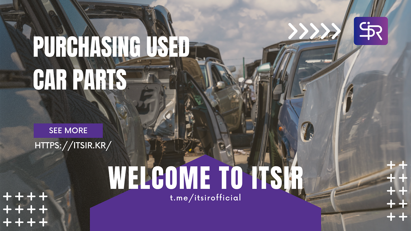 Various parts that can be used as secondhand auto parts by ITSIR