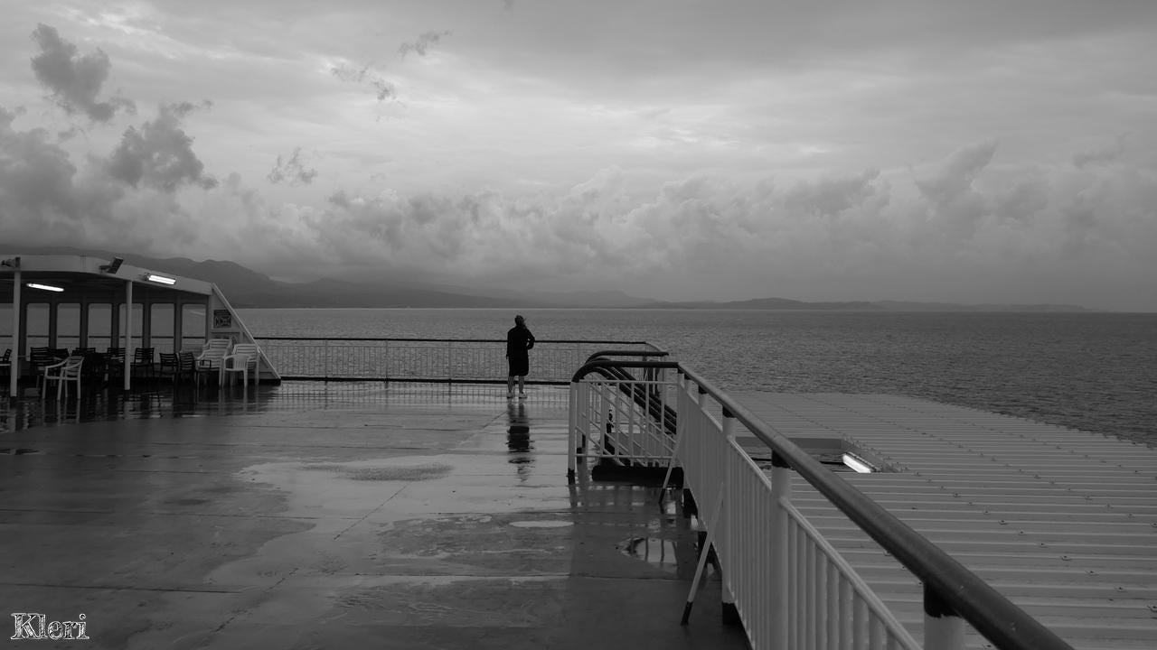 It's just that the photo has been made larger than its original size