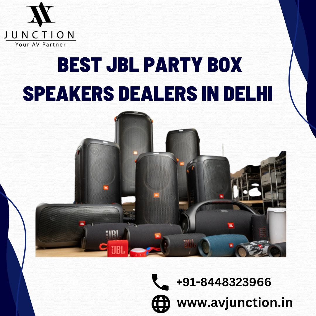 Best Party Speaker Dealer AV Junction Medium