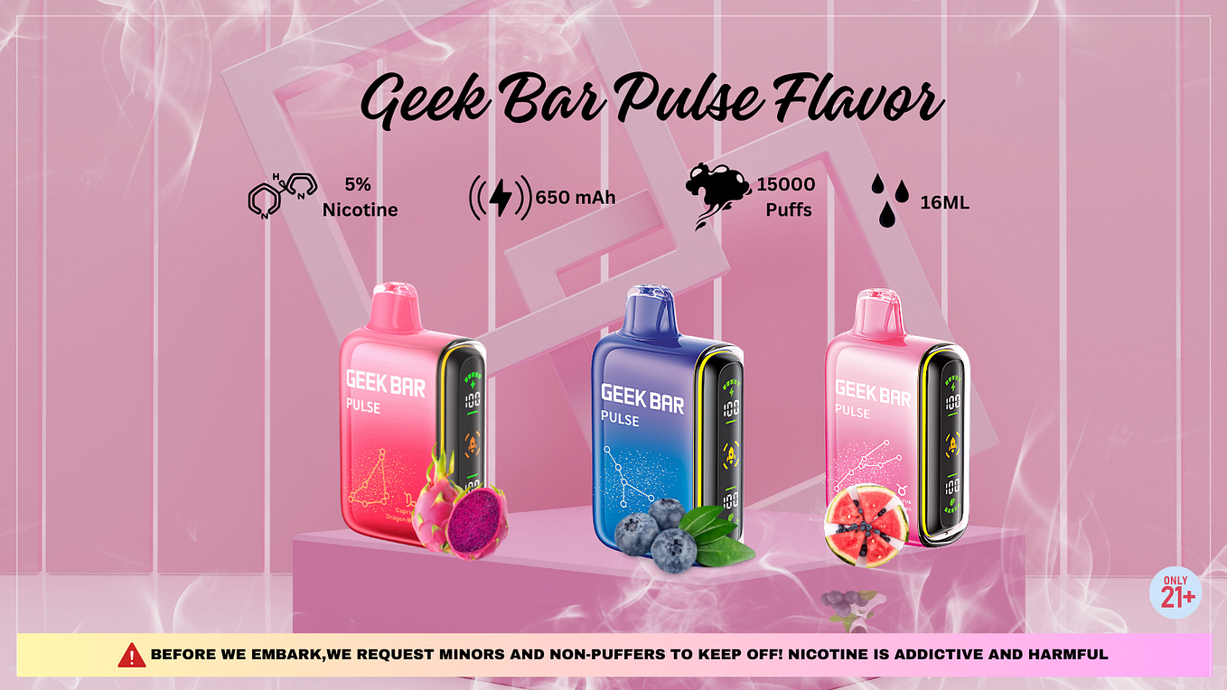 Geek Bar Pulse Flavors Bold Refreshing Vape Choices By Geek Bar