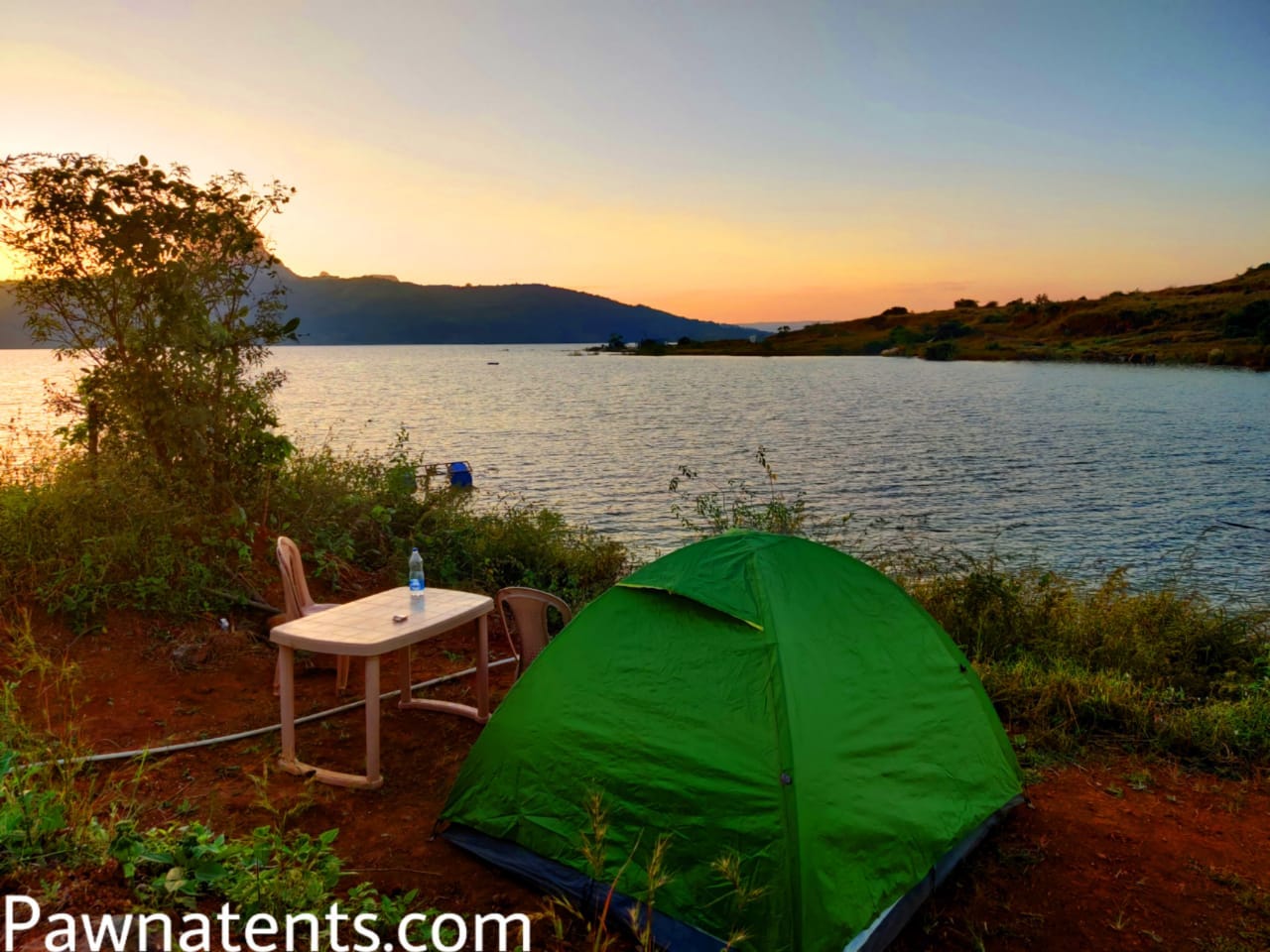 Pawna Lake Camping, Pawna Lake Camping in Pune, by Pawna lake