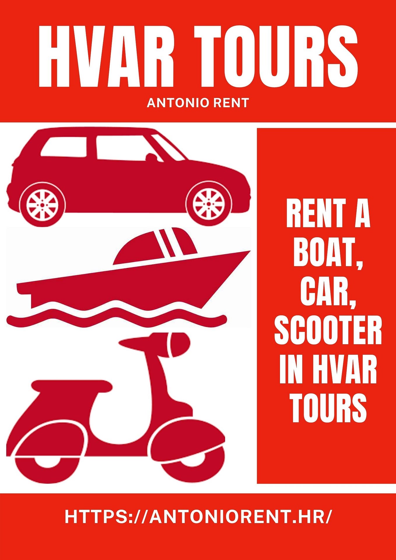 Rent a Car Hvar — Antonio Rent by Antoniorenthr Medium