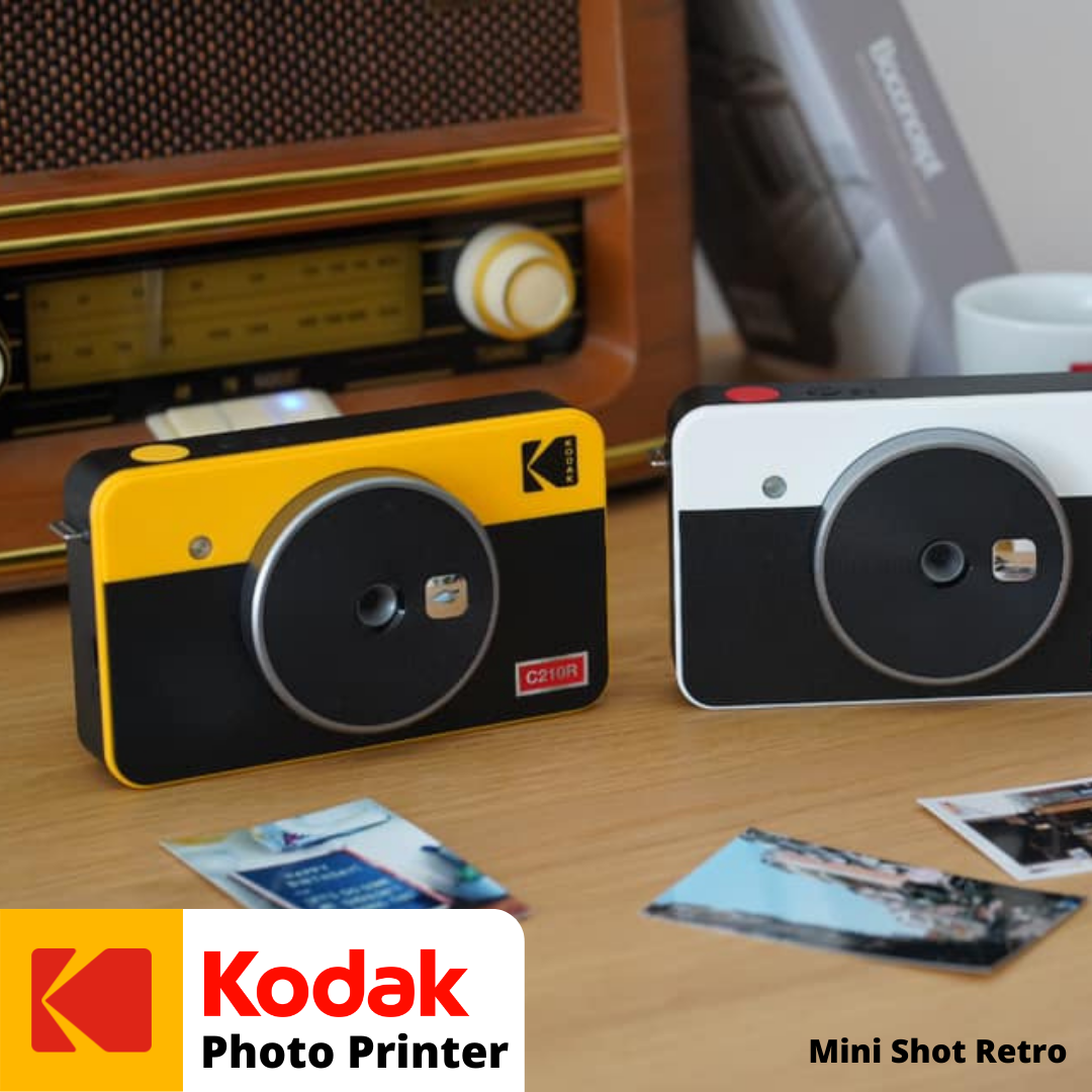 Best Portable Instant Polaroid Photo & Picture Printer — Mini 2 Retro P210R  Bundle — Kodak Photo Printer - John Smith - Medium