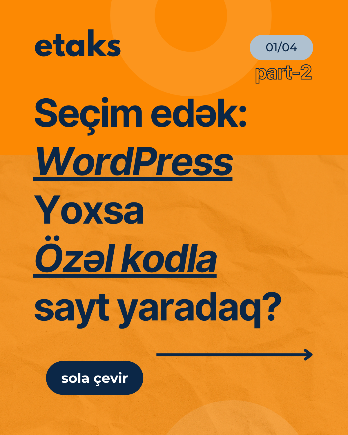 Seçim edək: WordPress Yoxsa Özəl kodla sayt yaradaq? Part-1 | by Javid ...