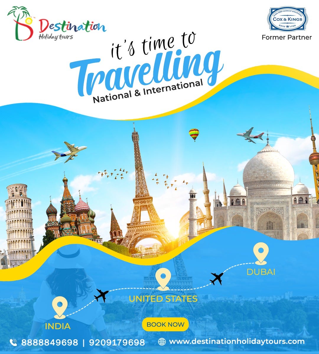 Discover the World with PCMC’s Finest Travel Experts! by Destination