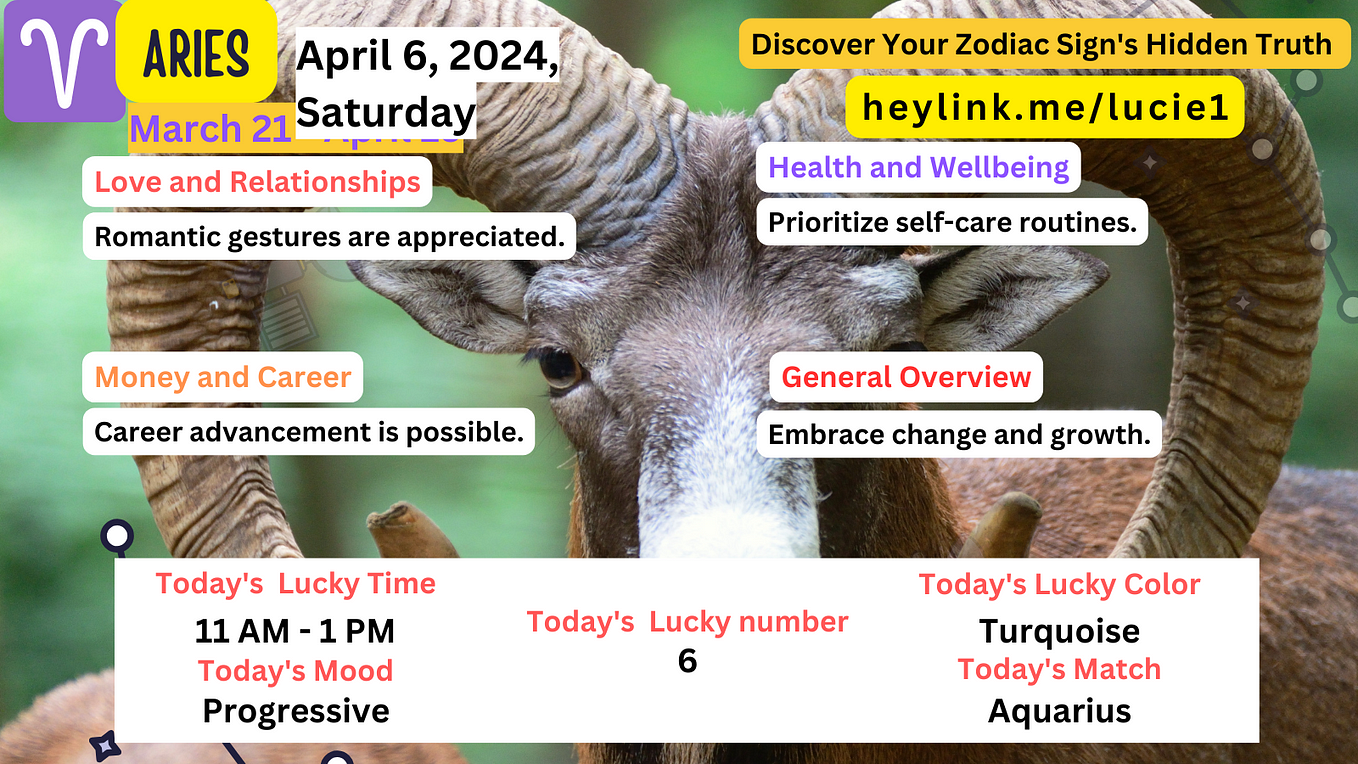The daily horoscopes for April 7 , Sunday, 2024 by Astro Guru Apr