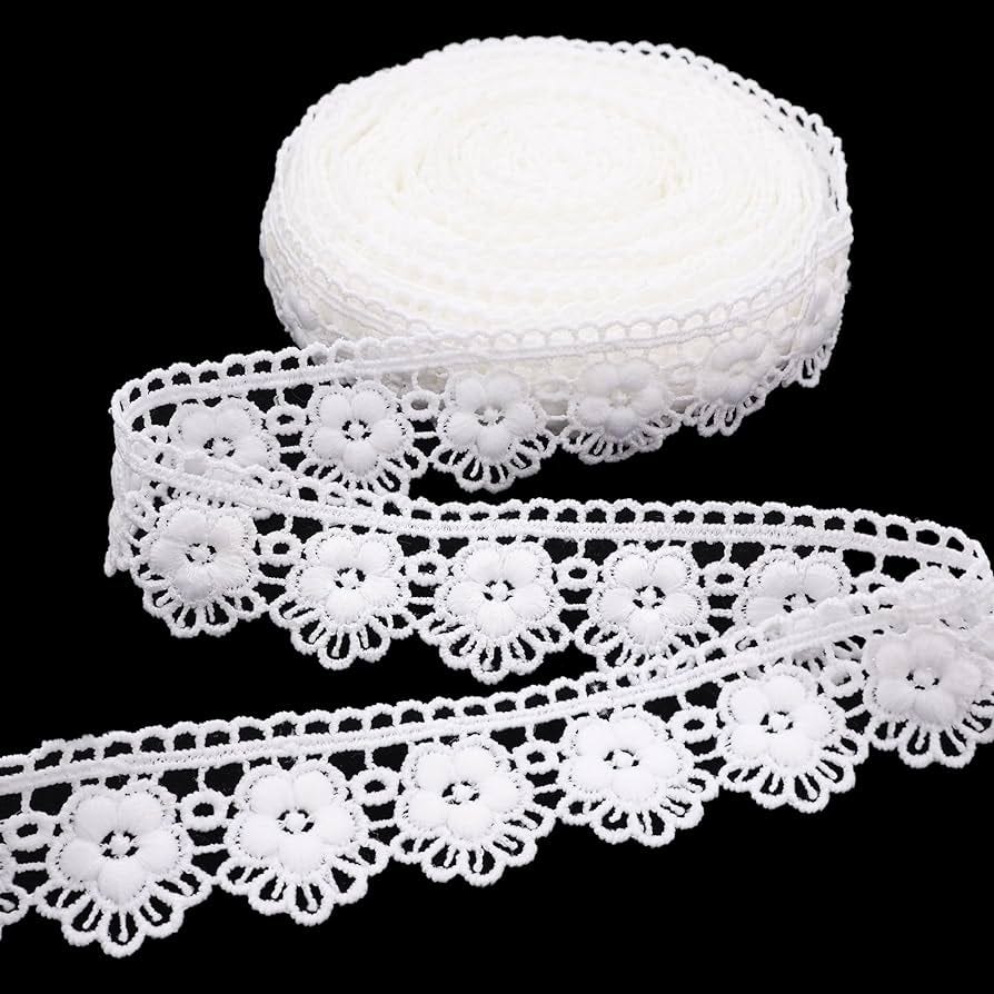 Timeless Beauty Embroidered Lace Trim Amainlace Medium