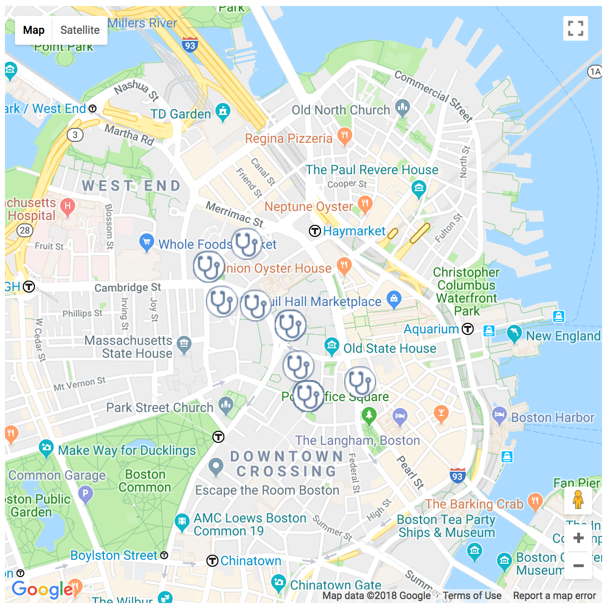 Netrunner Meetups and Events - Google My Maps